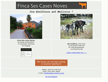 Tablet Screenshot of eselfinca-mallorca.com